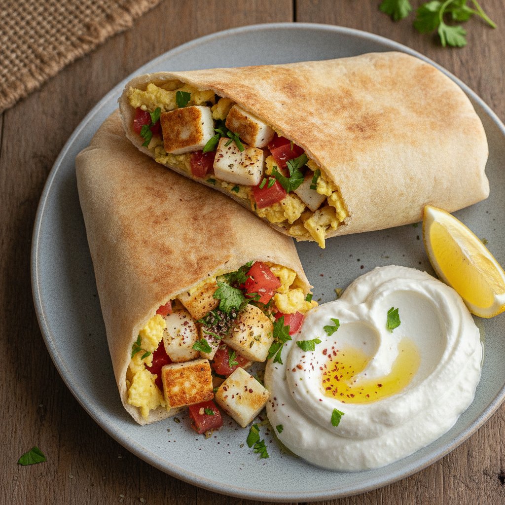 Egg and Cheese Breakfast Wrap