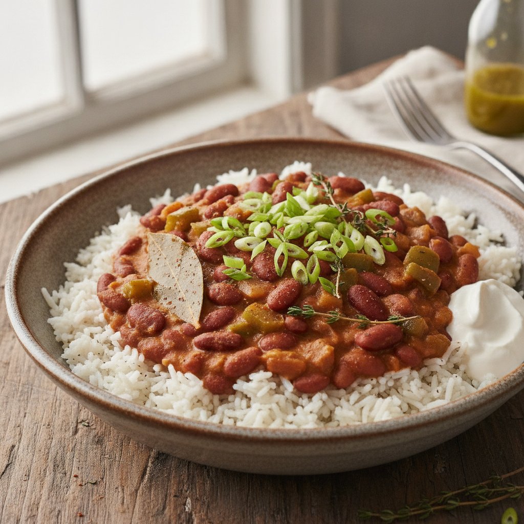 Vegetarian Red Beans and Rice