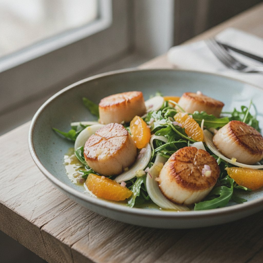 Scallop Salad with Citrus