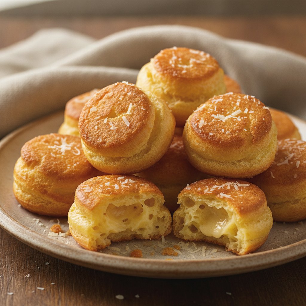 Deep-Fried Cheese Puffs