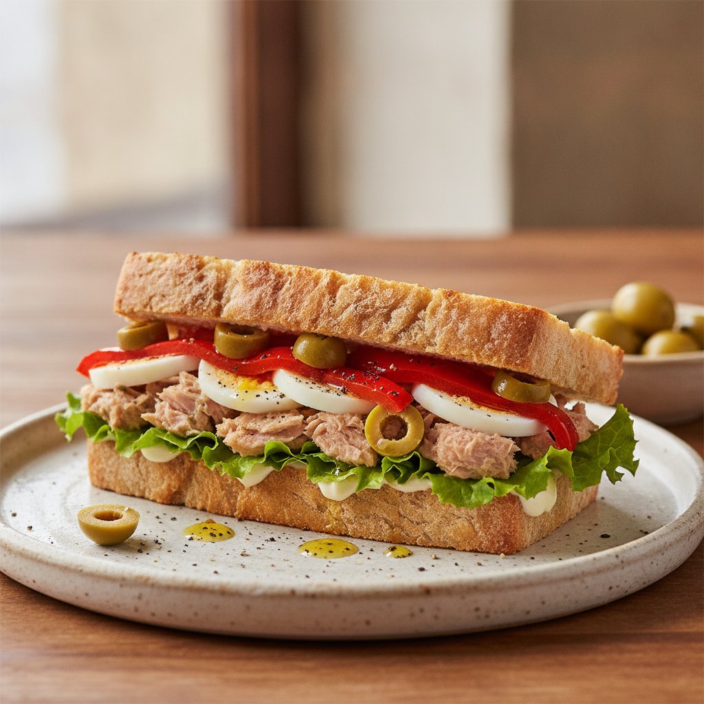 Spanish Tuna Sandwich (Gluten-Free)