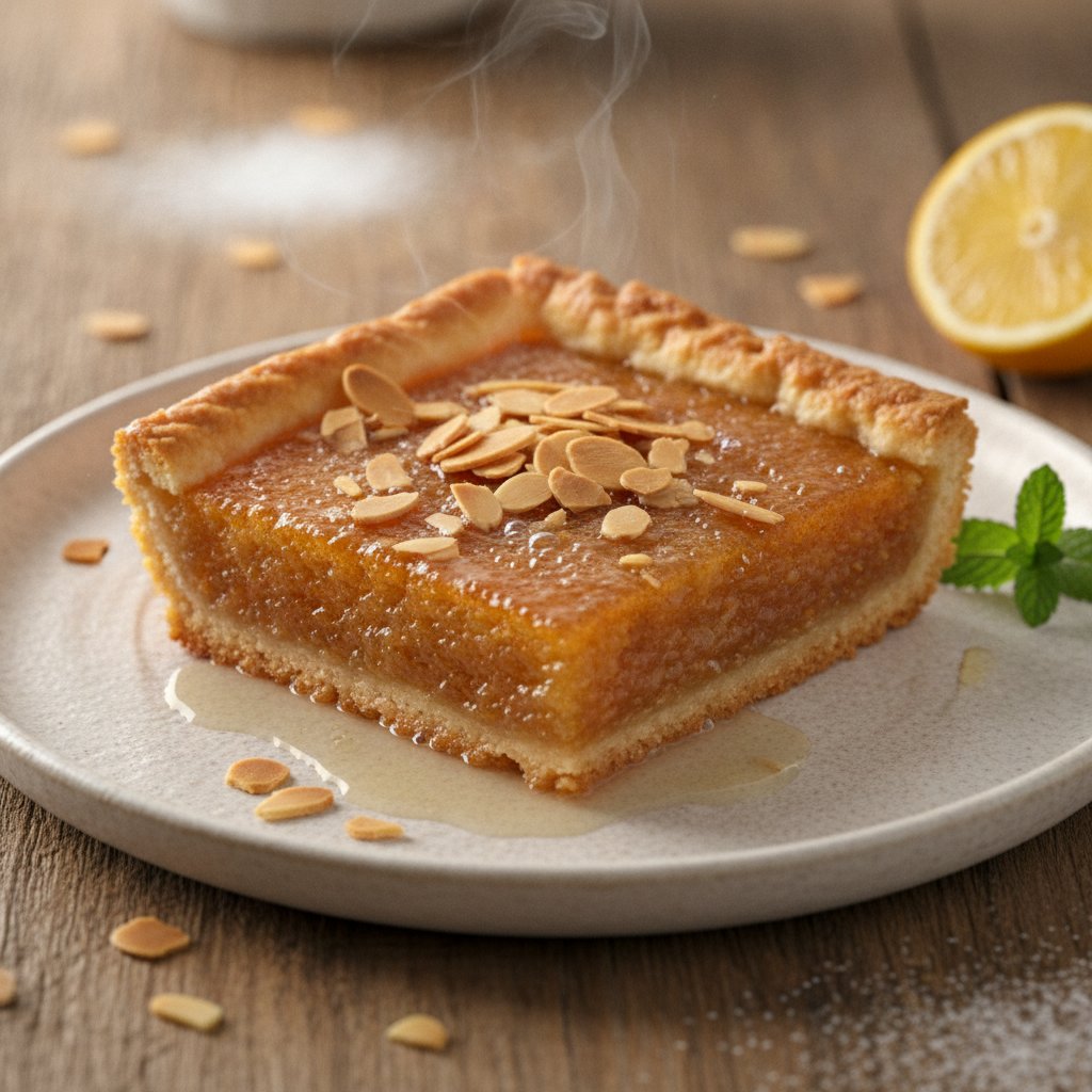Semolina Syrup Pie