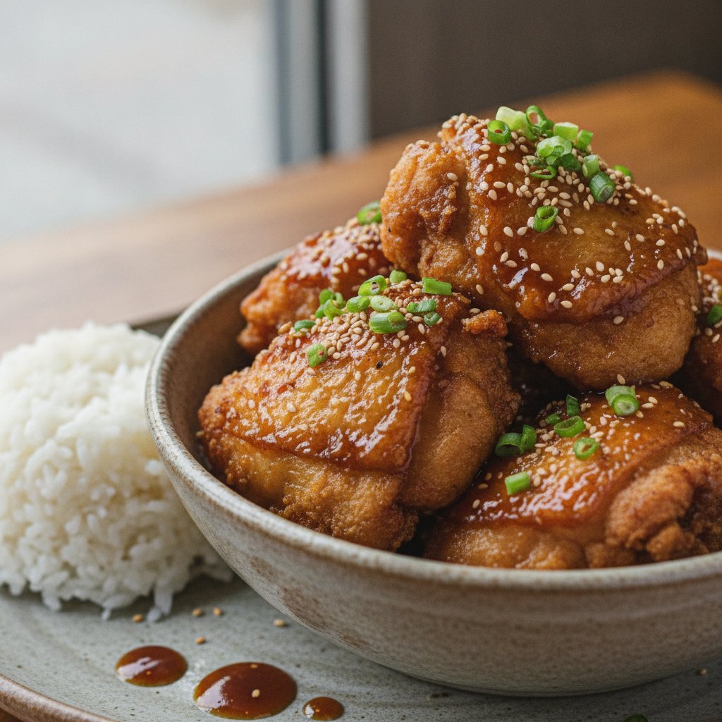 Soy Garlic Fried Chicken (Gluten-Free)