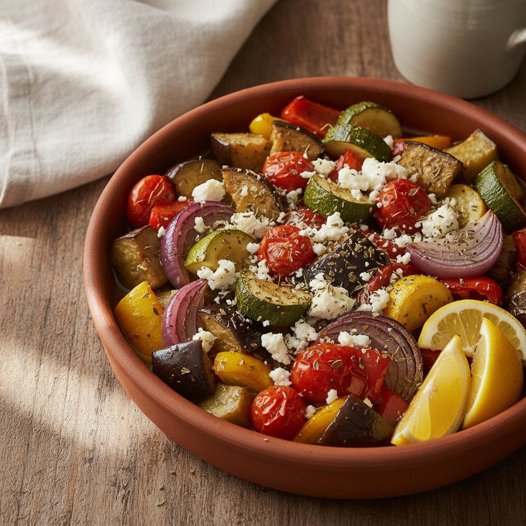 Baked Vegetable Medley with Olive Oil
