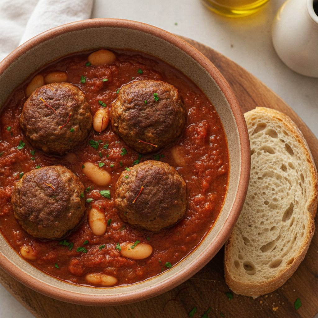 Spanish Meatball Stew (High-Protein)