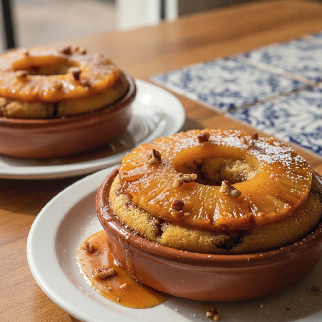 Mexican Baked Pineapple Cake