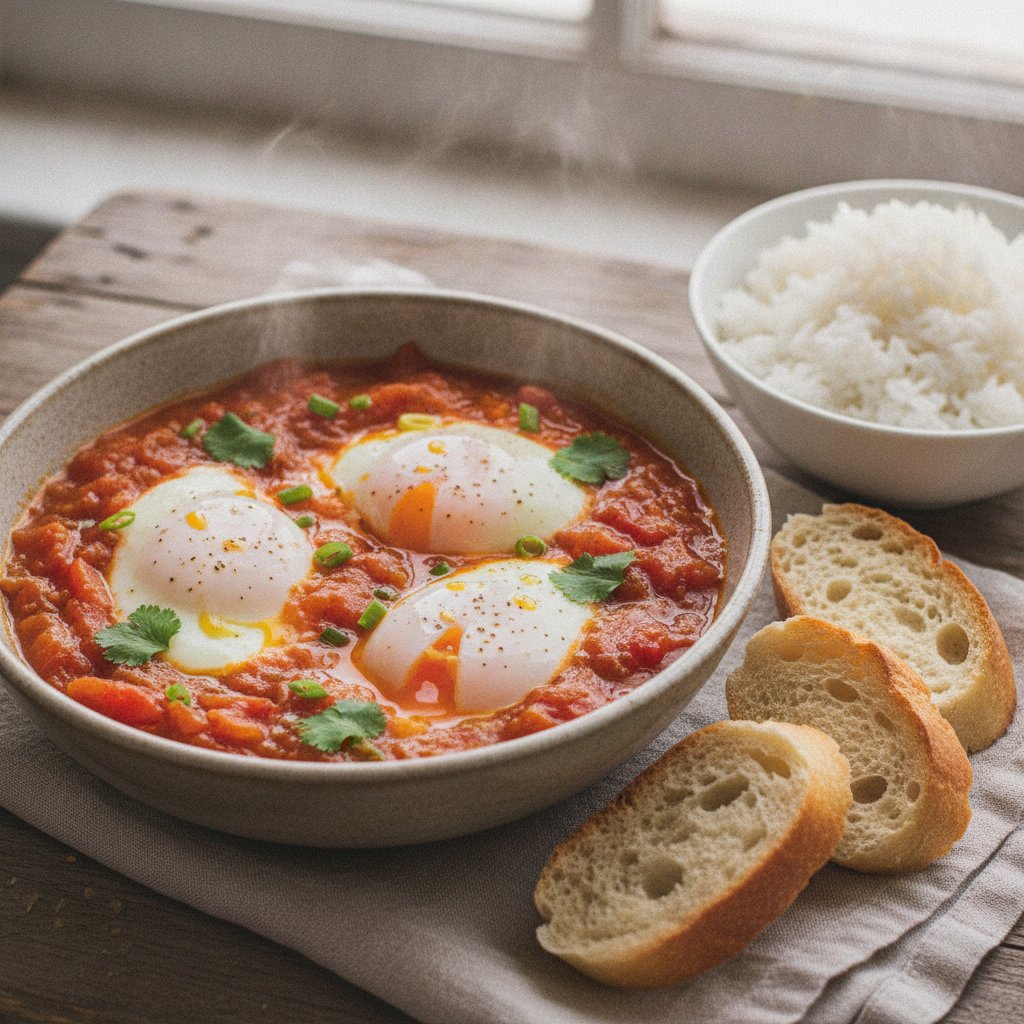 Tomato Stewed Eggs