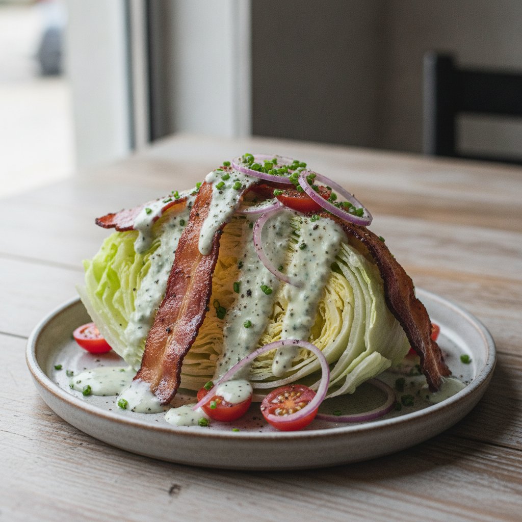 Classic Wedge Salad (Low-Chol)