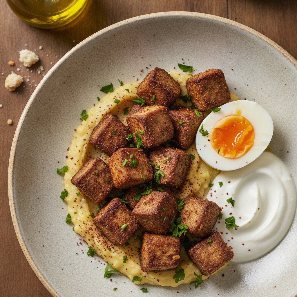 Fried Liver Cubes (High-Protein)