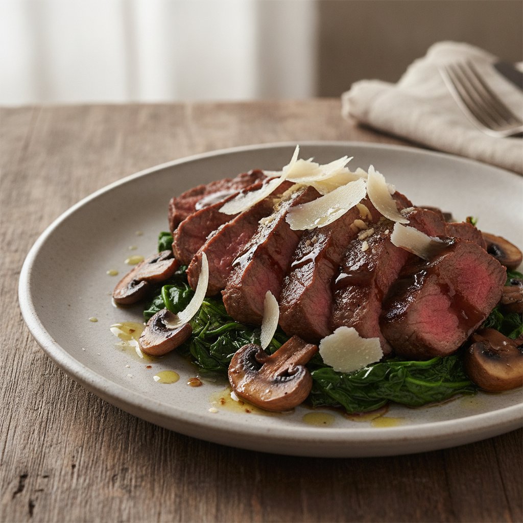 Balsamic Glazed Beef Steak (Keto)