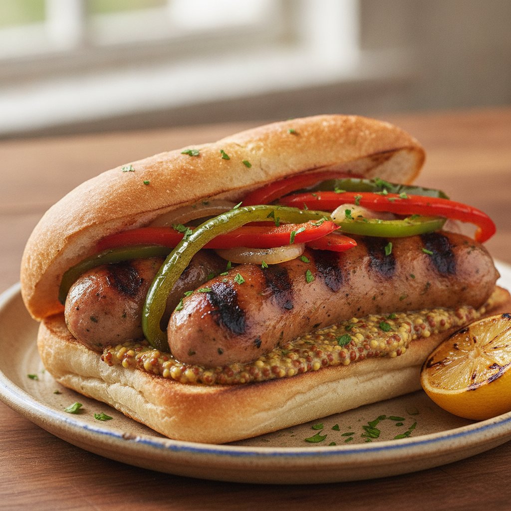 Grilled Chicken Sausage