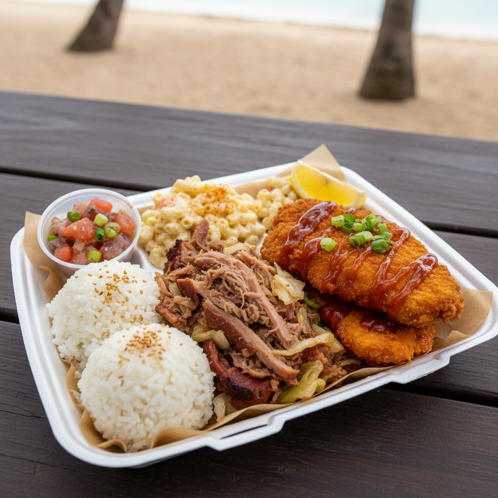 Hawaiian Plate Lunch