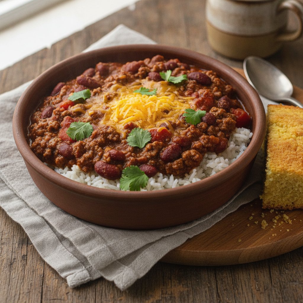 Chili con Carne with Beans (Gluten-Free)