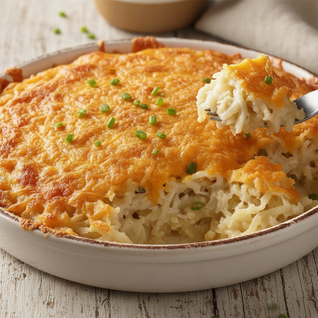 Hash Brown Casserole (Low-Chol)