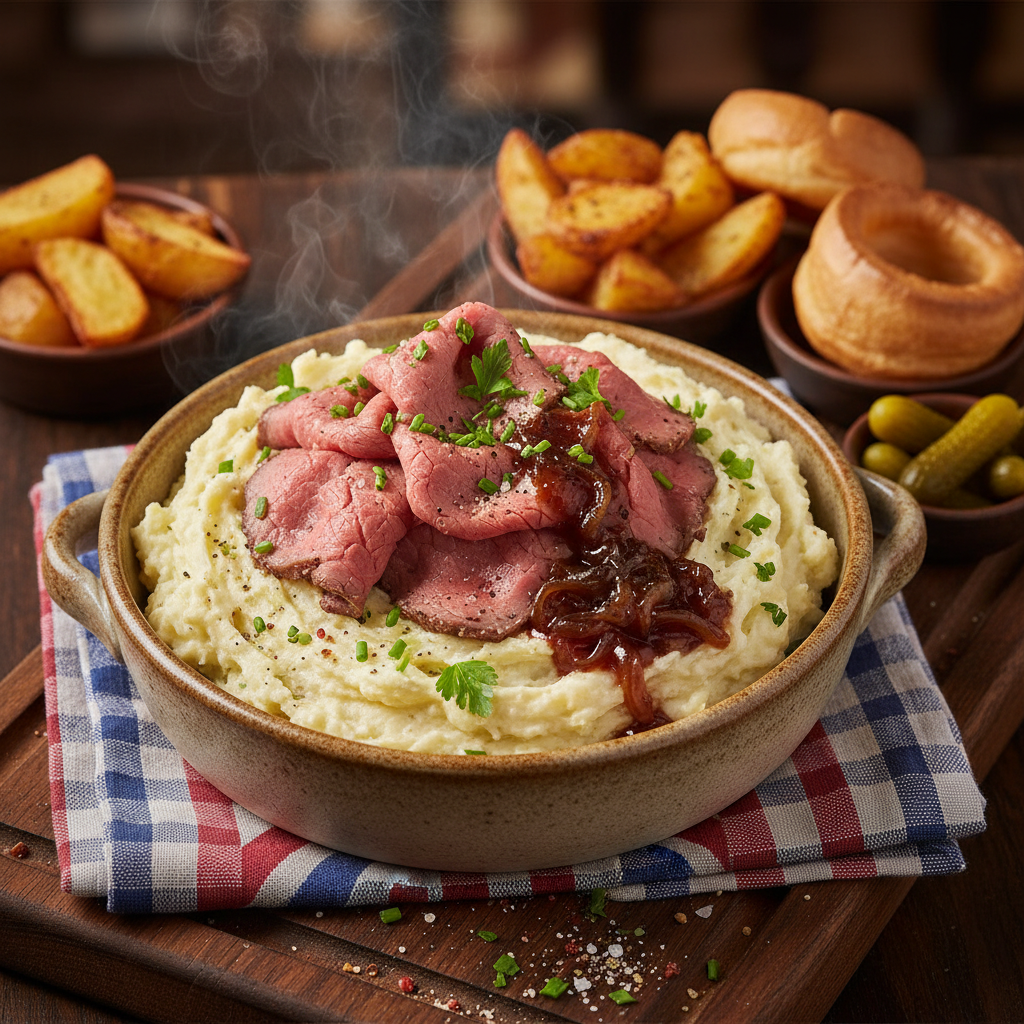 Roast Beef Horseradish Smash Tub
