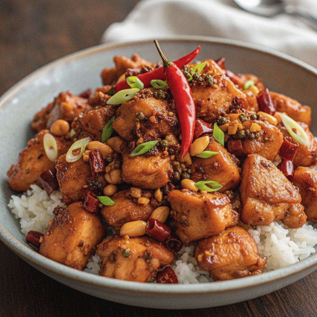 Sichuan Style Diced Chicken
