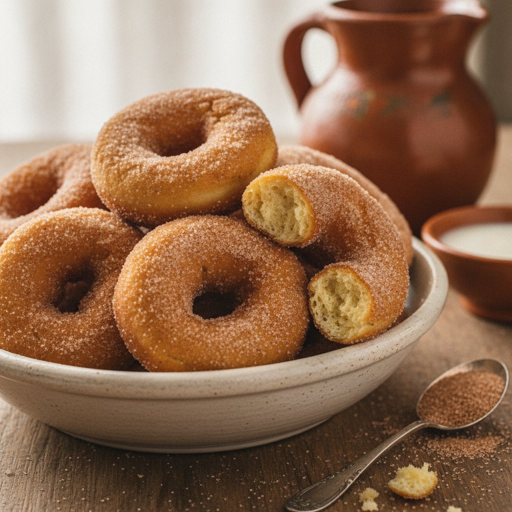 Mexican Sugar Dough Rings