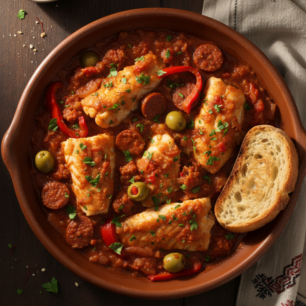 Bacalao a la Vizcaina