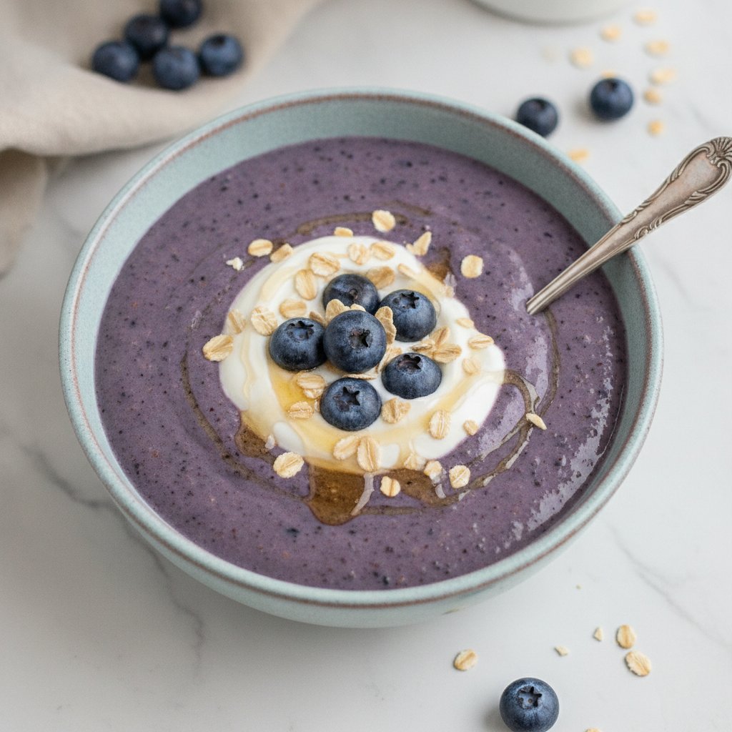 Blueberry Oat Smoothie