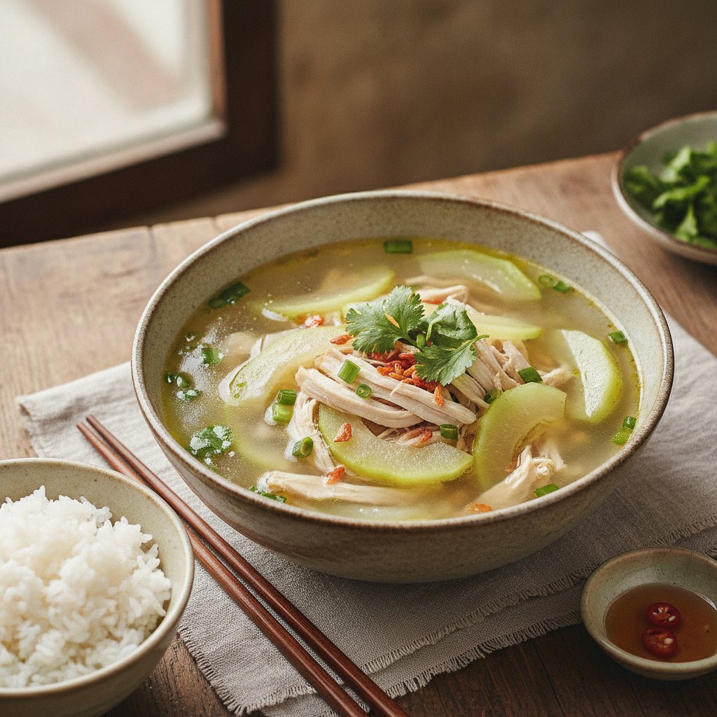 Chicken and Winter Melon Soup