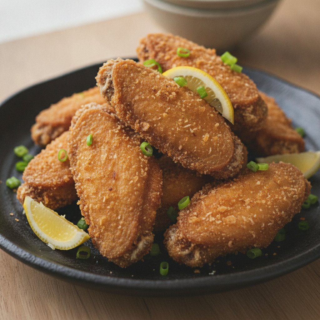 Fried Marinated Chicken Wings
