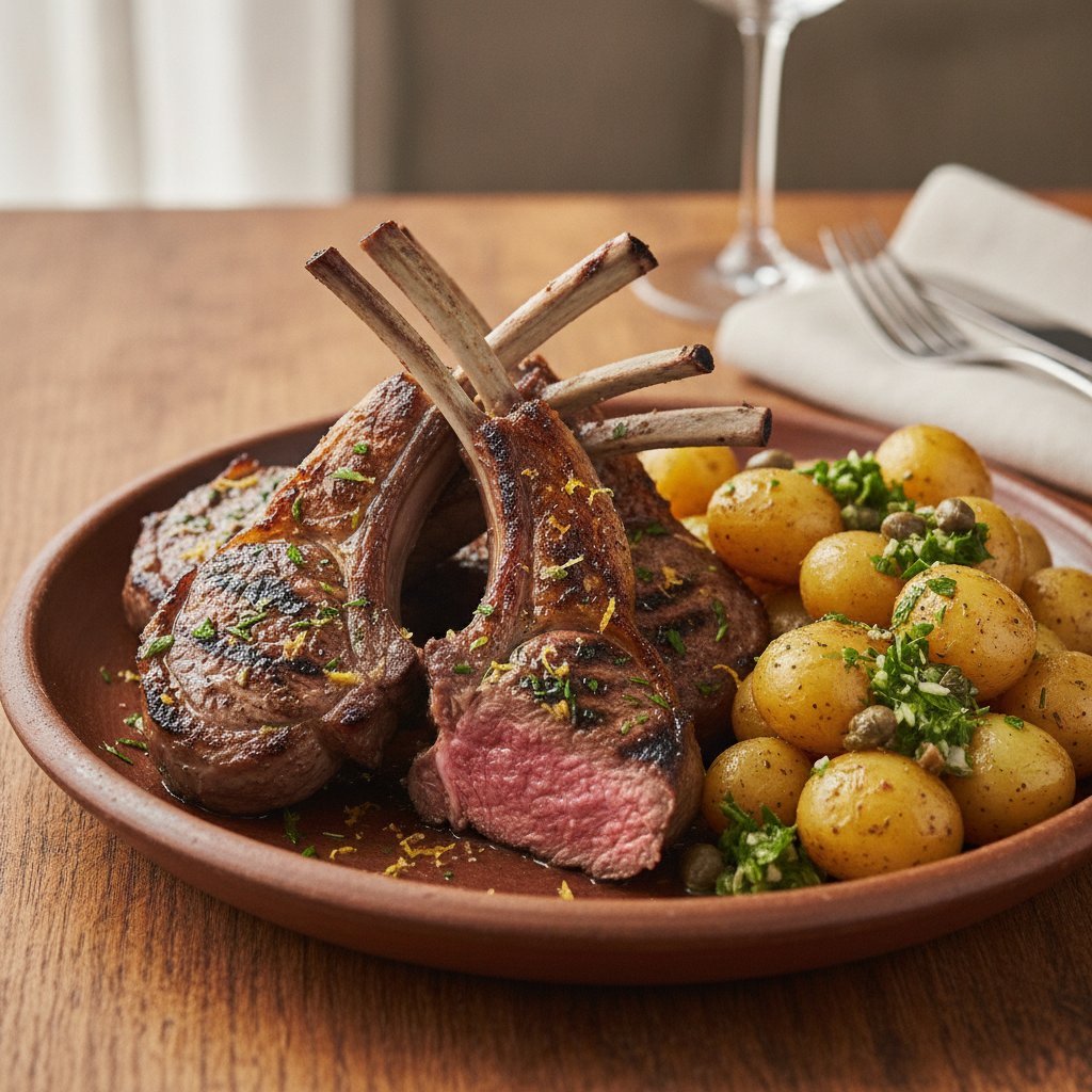 Grilled Baby Lamb Chops (Gluten-Free)