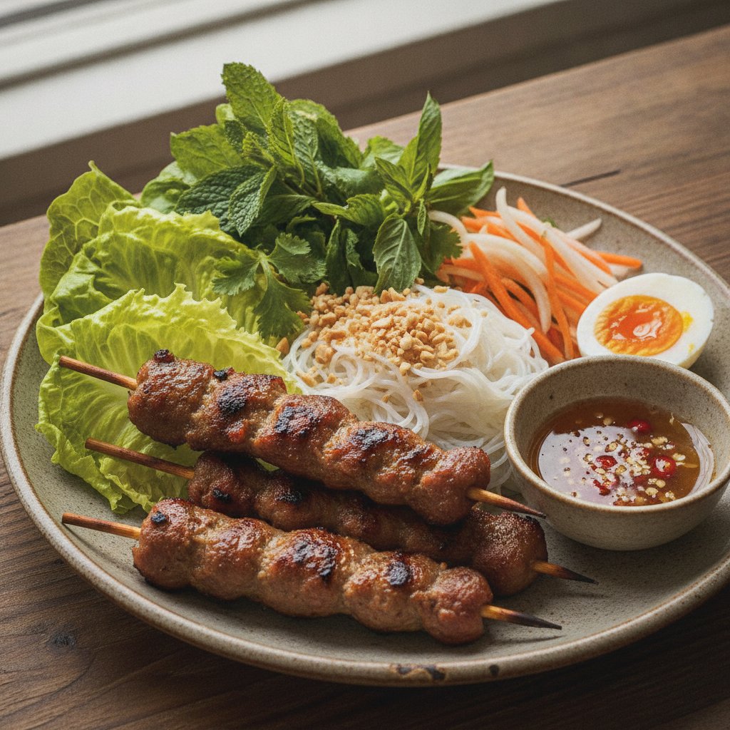 Grilled Pork Skewer Wraps (High-Protein)