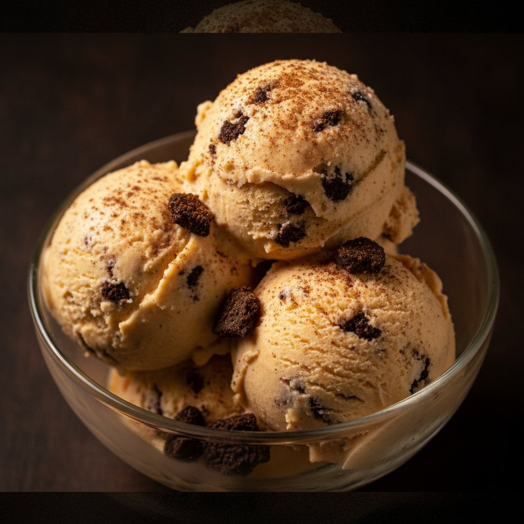 Pumpkin Pie No-Churn Ice Cream
