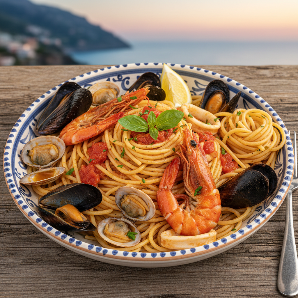 Spaghetti allo Scoglio Amalfitano