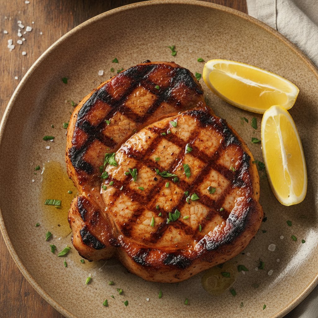 Grilled Marinated Pork Loin