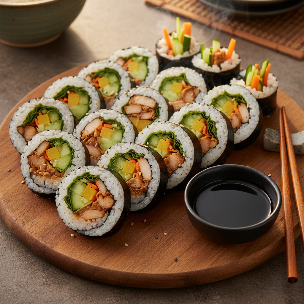 Chicken Kimbap