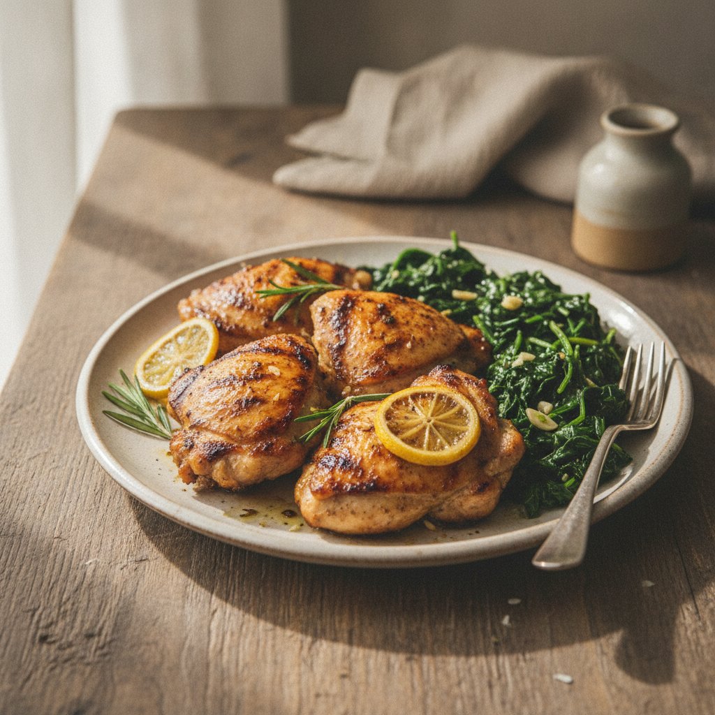 Grilled Marinated Chicken Thighs (Keto)