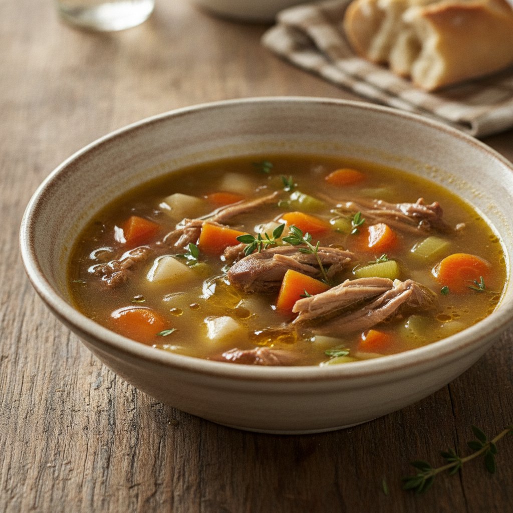 Duck and Vegetable Soup
