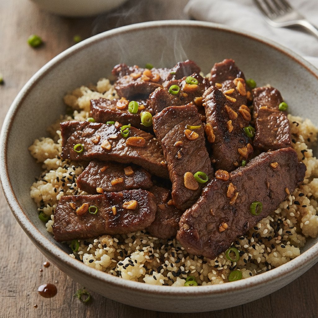 Sizzling Beef Strips (Keto)