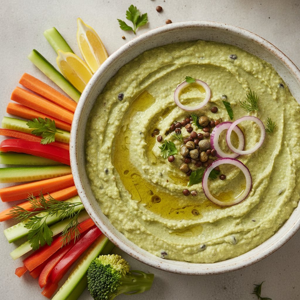 Split Pea Puree Dip (High-Protein)