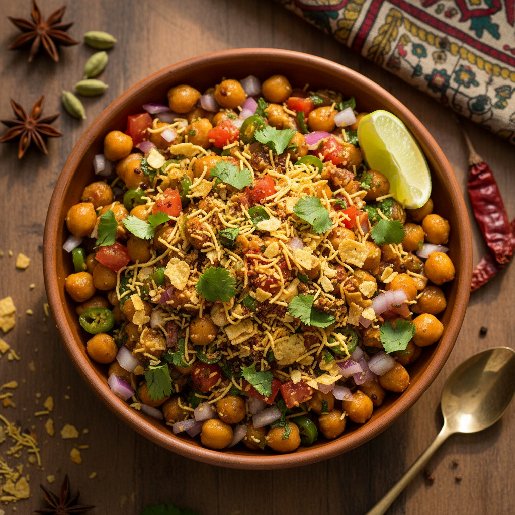 Chana Chaat Bowl