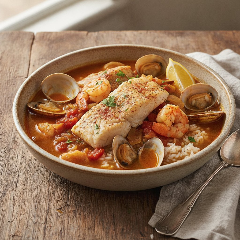 Spanish Fisherman's Stew (Gluten-Free)