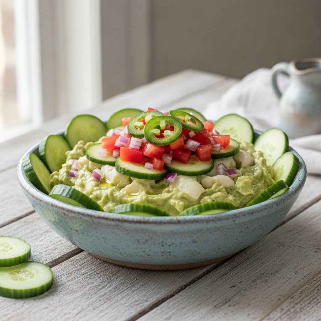 Fresh Fish Cocktail Dip (Keto)