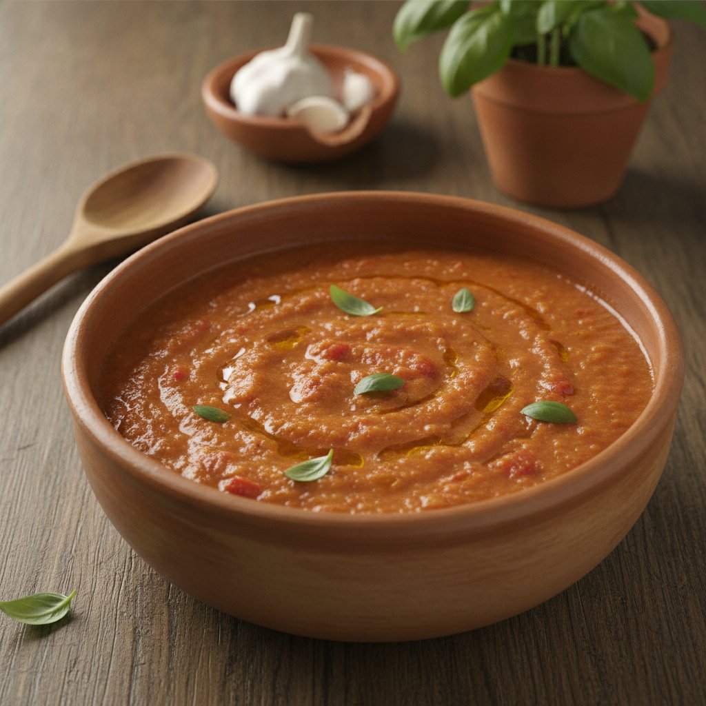 Thick Tomato Bread Soup (Gluten-Free)