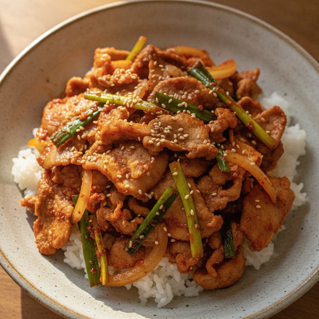 Stir-Fried Kimchi with Pork