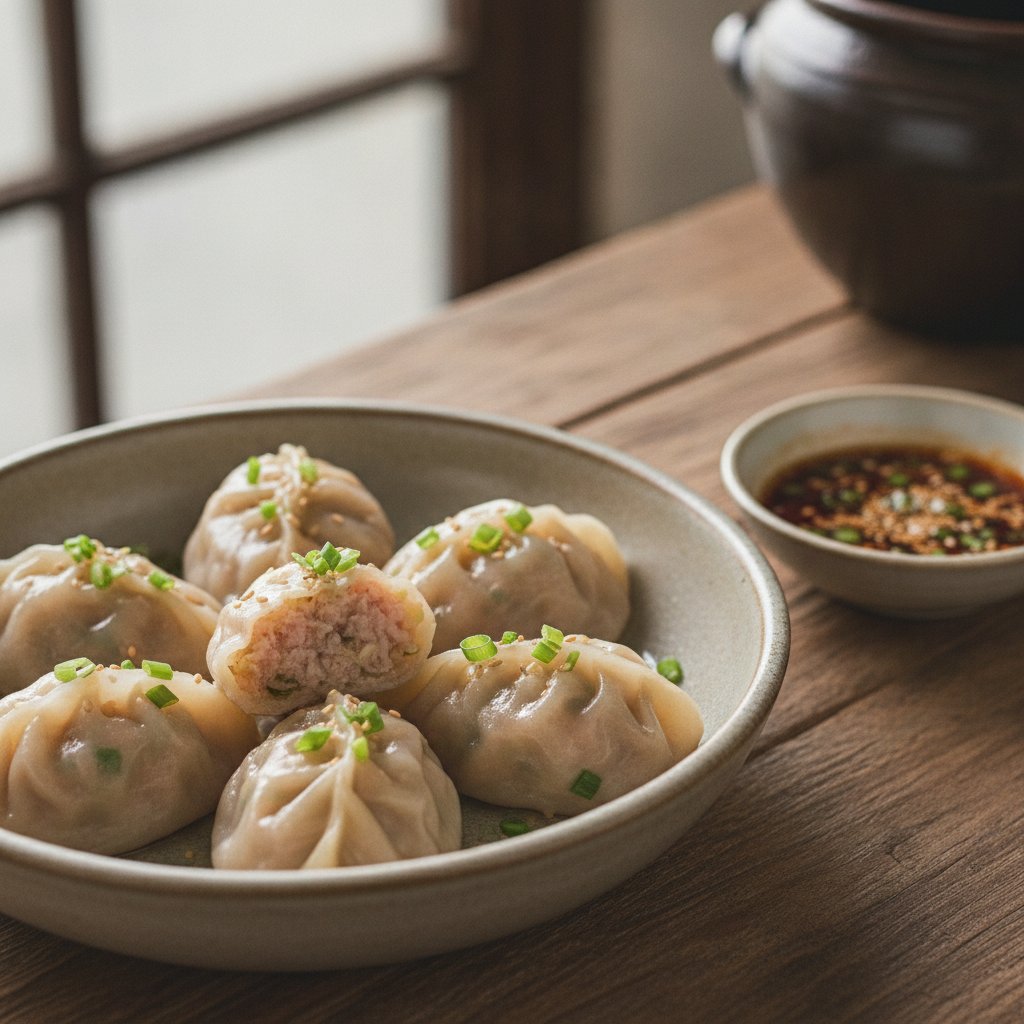 Steamed Fish Dumplings