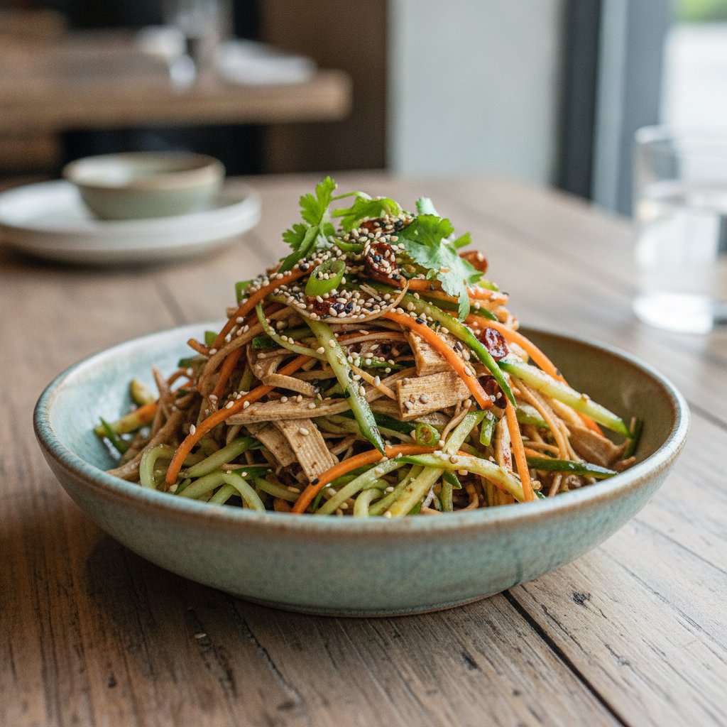 Cold Tofu Skin Salad