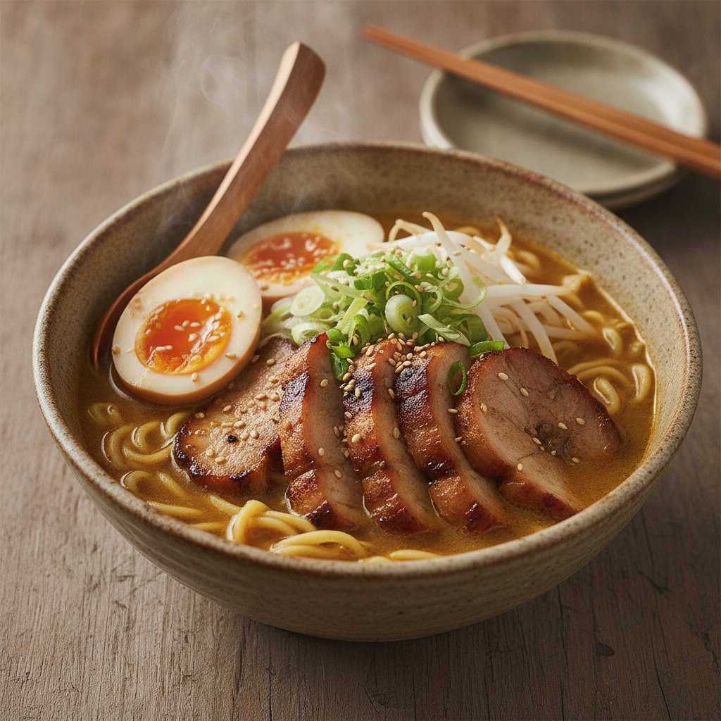 Curry Ramen Noodle Bowl
