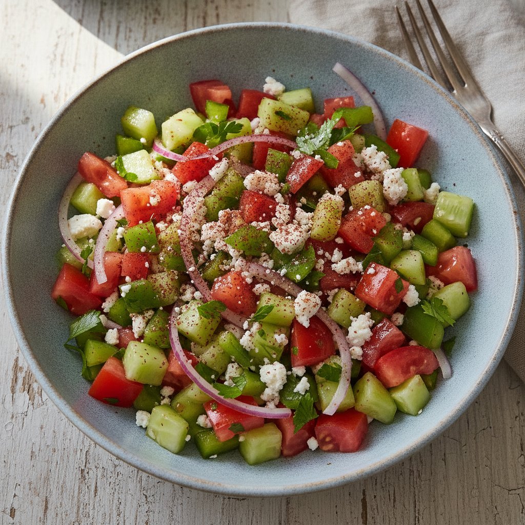 Chopped Shepherd Salad (Dairy-Free)