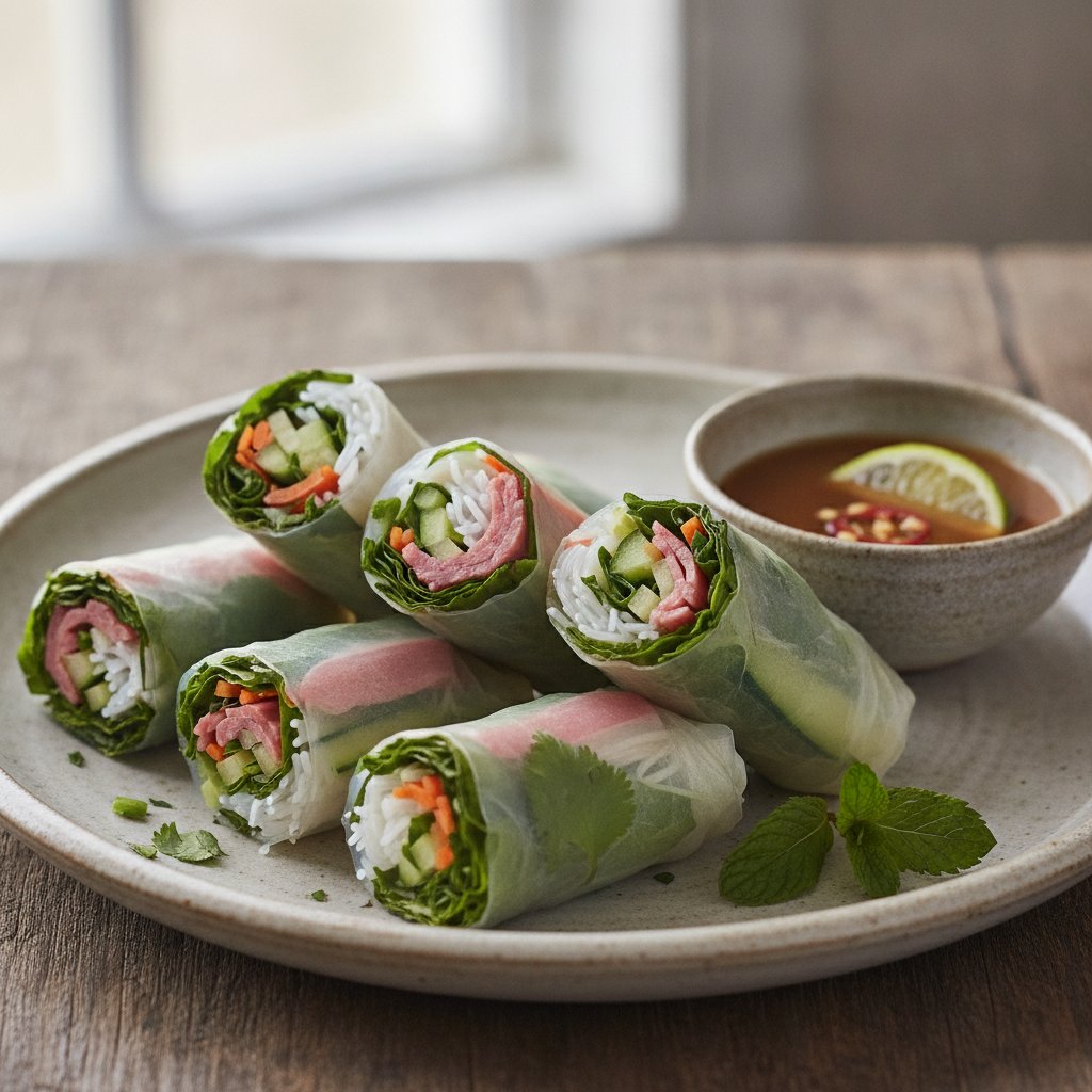 Fresh Spring Rolls (Gluten-Free)