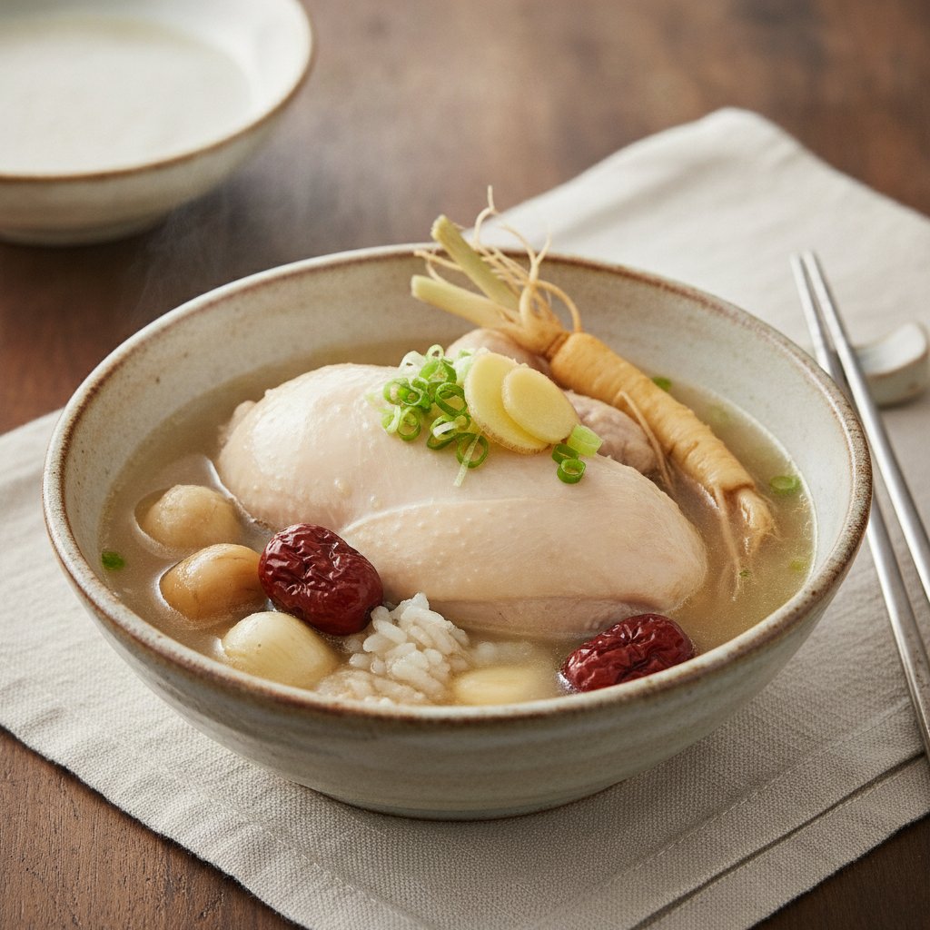 Ginseng Chicken Stew (Low-Chol)