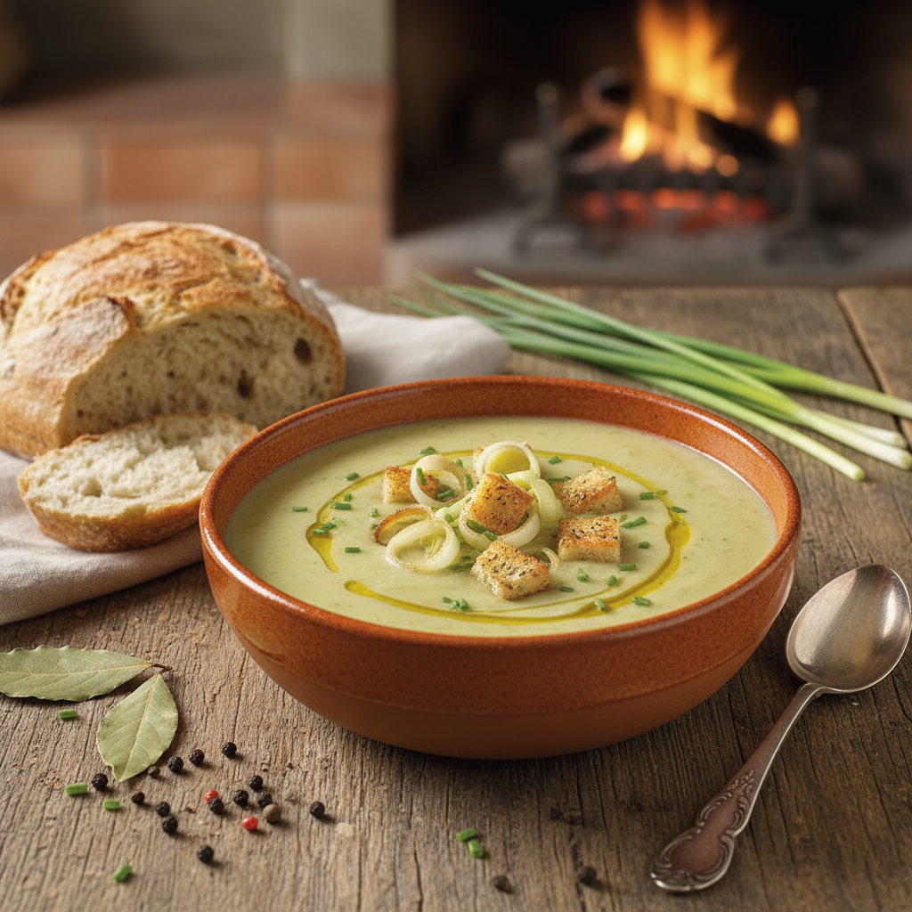 Basque Leek and Potato Soup