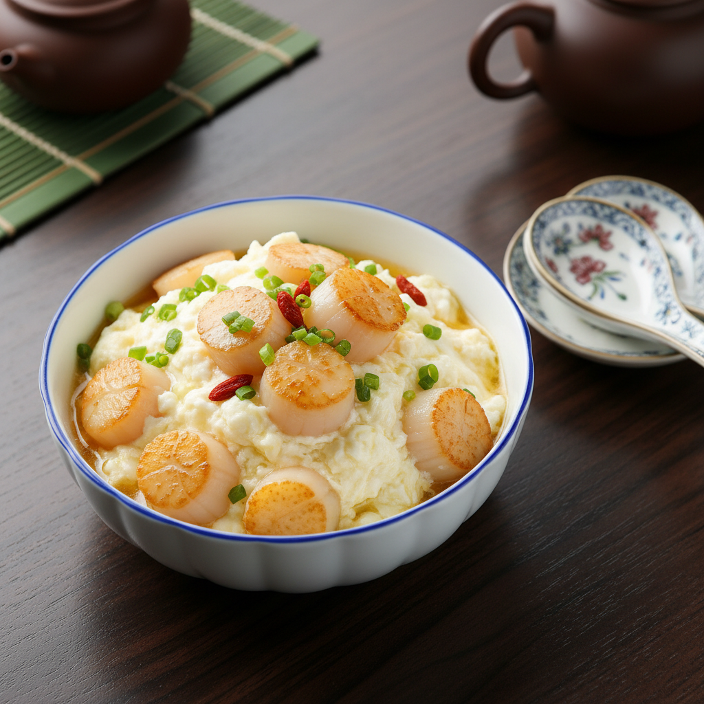 Cantonese Scallop with Egg White