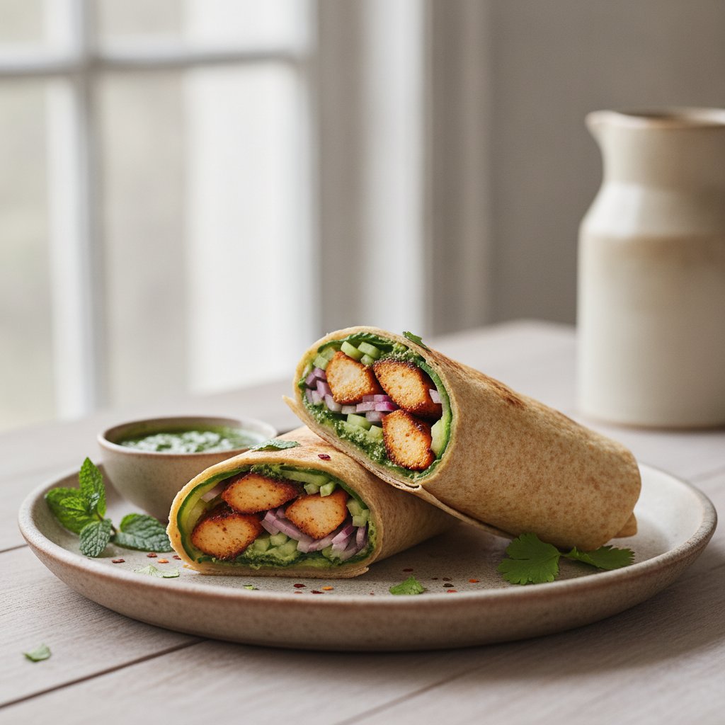 Spiced Chicken Roll (Low-Calorie)