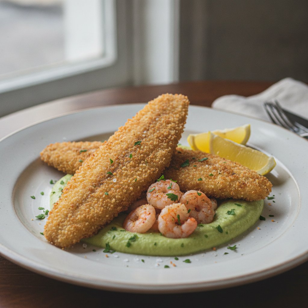 Crispy Fried Sole (High-Protein)